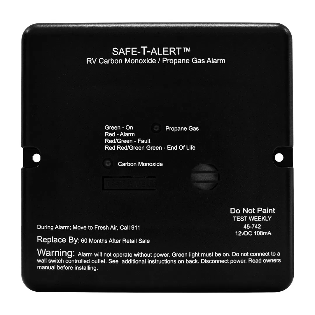 45-742-BL – MTI INDUSTRY Carbon Monoxide/ Propane Leak Detector, Detects Both LP And CO Gas Alerts To Leak With Beepi...